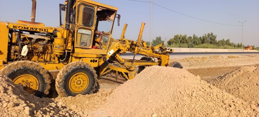 شروع به کار فاز دوم دومین بلوار ورودی و خروجی شهر جنت مکان